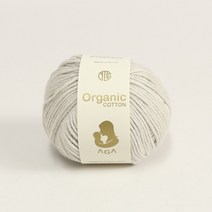 [앵콜스] 아가 오가닉코튼실 30g AGA Organic Cotton 유기농 면사 오가닉실 뜨개실 아기옷 아기양말 모자, 31 파스텔연연그레이