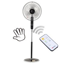 신일 40cm 5엽날개 지상용 리모콘 터치안전망 선풍기, SIF-16RTM