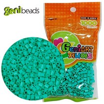 지니비즈(GENIBEADS) 리필용 싱글비즈_지니비즈 1000비즈, 라이트그린, 1개
