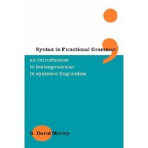 Syntax in Functional Grammar Paperback, Bloomsbury Academic
