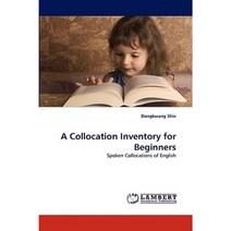 A Collocation Inventory for Beginners Paperback, LAP Lambert Academic Publishing