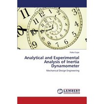 Analytical and Experimental Analysis of Inertia Dynamometer Paperback, LAP Lambert Academic Publishing