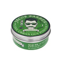 본바이어 제이콥 바버 쿨 어반 가이 포마드 왁스 (블랙베리 앤 베이) 100g 그린 헤어왁스, 1개, 100ml