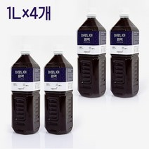 고창아로니아 원액 100% 1L 4병 /4L, 1LX4병