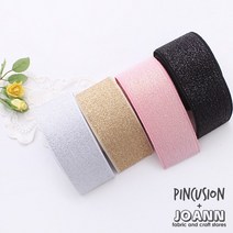 짱패브릭 38mm 펄아웃밴드(1마), 실버