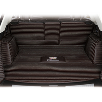 벤츠 GLE클래스 스타일카 입체 가죽자수 풀커버 SUV 트렁크매트, 벤츠 GLE클래스 레드