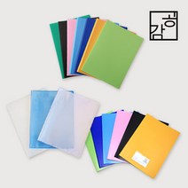 공감 6P 10P 고투명 클리어화일, 10P 클리어화일(연두)