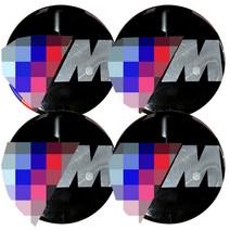 카포카 차량용 휠캡 휠스티커 56mm 65mm 4개1세트 (차량한대분), 65mm 3M, 4개