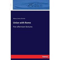 Union with Rome Paperback, Hansebooks
