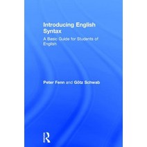 Introducing English Syntax: A Basic Guide for Students of English Hardcover, Routledge