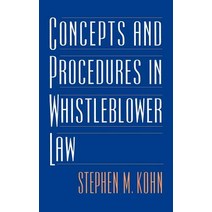 Concepts and Procedures in Whistleblower Law Hardcover, Quorum Books