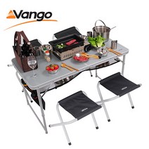 VANGO 반고 테이블 퍼니쳐 세트 스모크 캠핑 여행 의자 키친, 1세트