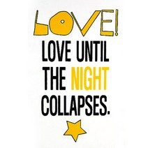 JStrading 종이전사지 수지전사지 열 전사용지, s82)LOVE!(옐로우), 1개