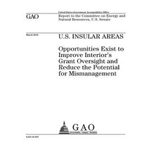 U.S. Insular Areas: Opportunities Exist to Improve Interiors Grant Oversight and Reduce the Potential ..., Createspace Independent Publishing Platform