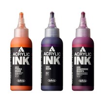 홀베인 아크릴잉크 (HAI) 100ml 낱색 C (색상선택), I855 SAP GREEN