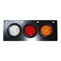 테일램프 LED테일램프 트럭 화물차 방향지시등 브레이크등, 일자형 3구(RH), 1개