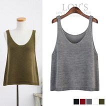 럽스 [할인특가] 가을신상 데일리코디 바질vest