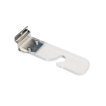 스페이스월 1홀 골프채걸이/월후크 벽선반 진열 부속, 투명-좌측홀