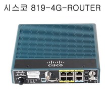 시스코 819 4G LTE 라우터 CISCO 819-4G ROUTER, CISCO 819-4G LTE