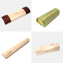 썬코리아 지압 편백나무베개경추 목침벼게, 6_편백지압경침베개(소)