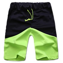 형광브이 밴딩 트레이닝복 팬츠 여름 5부 트레이닝 반바지 NMF239PN