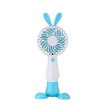 마오르 휴대용 탁상용 선풍기 미니 핸드선풍기, 블루, 휴대용선풍기 Y5