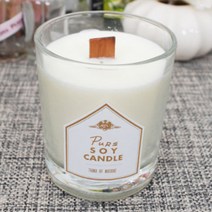 새로핸즈 캔들용기 양초 유리용기 원형 (중) 220ml, 단품, 1개