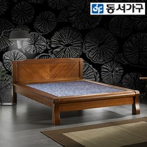 동서가구 M71 엔틱 참숯 황토 퀸 Q 숯 흙침대 DF638132