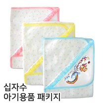 더스티치 십자수아기용품패키지, 06_은하수속싸개-하늘, 1set