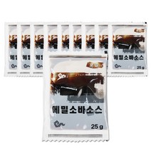 벅스웨이 메밀소바소스 25g, 10개