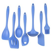 셰프크래프트 프리미엄 실리콘 키친 툴 조리도구 7종 세트, Blue