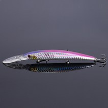 시리 미노우 하드베이트 (12.4g 10가지색상) 플로팅 루어, 2.핑크실버, 12.4g