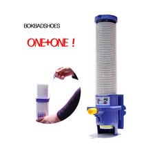 복받으슈 ONE+ONE 종이컵디스펜서+종이컵수거기 1SET(총2개), 퍼플, 1set