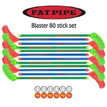 뉴스포츠 뉴스포츠 플로어볼 FAT PIPE 80세트 (보급형), 단품