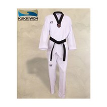[티맥스] 국기원 KUKKIWON 태권도 파이터 도복 TKD FIGHTER Uniform, 화이트