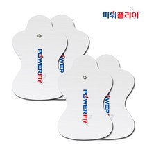 파워플라이 SH-8 교체용 저주파패드 2조(4장), SH-8교체형패드