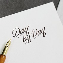 에고이스타 딥펜 캘리그라피 펄잉크, 칠면초에 물결치는 은하