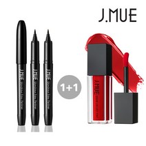 제이뮤 1+1 틴트+아이라이너 세트, 펜 브라운+틴트 3호, 1개