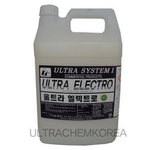 한국 울트라켐 대전방지 바닥 광택제 울트라 엘렉트로 (ULTRA ELECTRO) 왁스, 1개