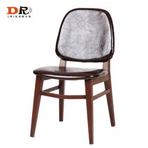 도리퍼니처 오스카 의자 / 그레이 카키 브라운 철재 카페 식탁 테이블 업소 체어