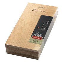 아웃셋 체리 그릴링 플랭크 서빙보드 빵도마, Wood, 6개입