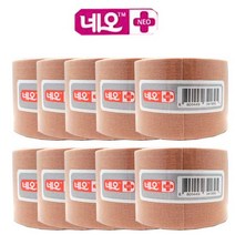 네오 스포츠테이핑(엠텍스) 5cm X 5M 근육 관절 보호, 10개