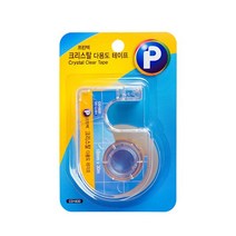 프린텍 CD1830 크리스탈 다용도 테이프 18mmx30m 2개, 단품