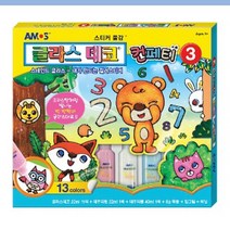아모스]글라스데코 컨페티 3+M2유성매직 랜덤 1개증정