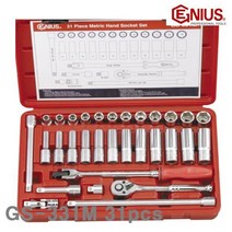 지니어스 3 8SQ 핸드소켓 세트 GS-331M 31pcs_(1EA)