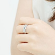 샌디샵 남여공용 이니셜반지6mm 패션반지