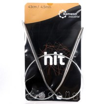 마마니트 히트 스텐줄바늘 줄이 짧은 대바늘 줄바늘, 1개