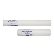 캐드마스터 화이트 트레싱지 롤 45g, 12x50y(ME40/12/W)