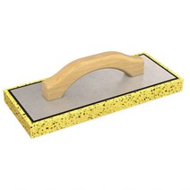 본 스위스 치즈 플로트 흙손 옐로우 12.7 x 30.5cm, 1개
