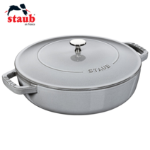 STAUB 스타우브 독일 시스테라 구이 전골냄비 24cm 관부가세 포함 독일직배송, 그레이